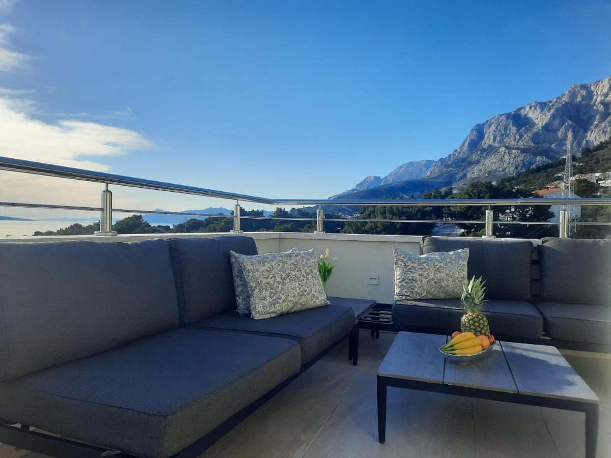 מאקרסקה Apartment Anny De Luxe With Sea View מראה חיצוני תמונה