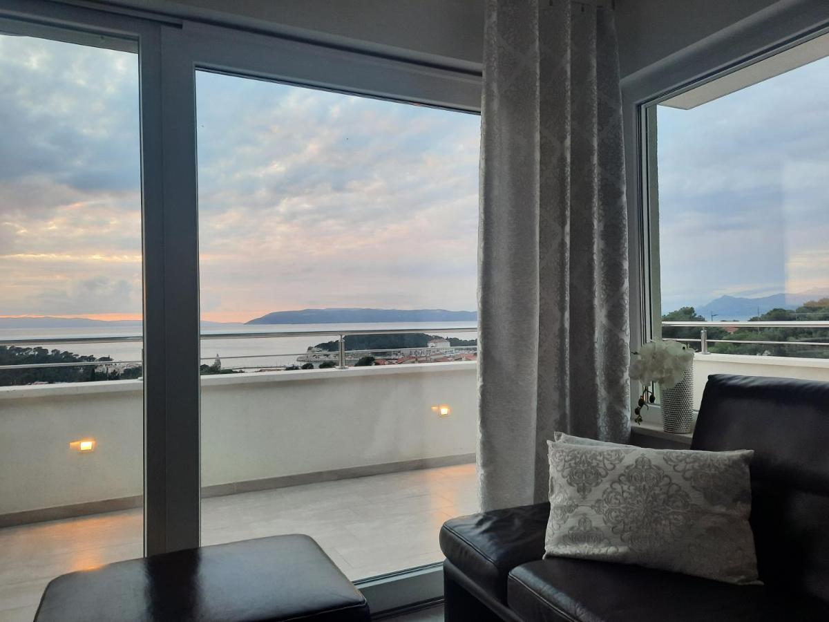 מאקרסקה Apartment Anny De Luxe With Sea View מראה חיצוני תמונה